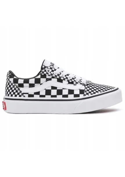 נעלי סניקרס MIX CHECK BLACK/WHITE VN0A5KR6BBR1