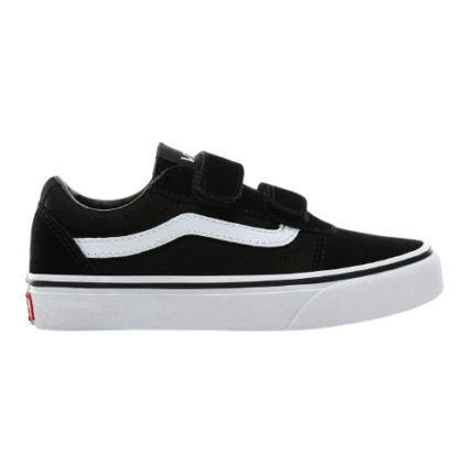 נעלי סניקרס WARD V SUEDE/CANVAS BLACK/WHITE vans VN0A4BUDIJU1